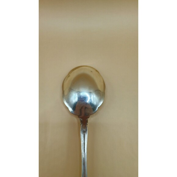 French Provincial by Towle Sterling Silver Rice Spoon Scalloped No Monogram - Picture 3 of 9